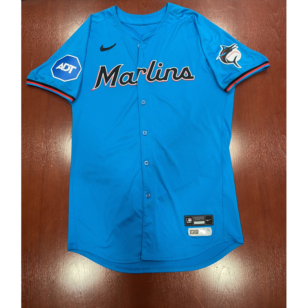 MIAMI MARLINS ユニフォーム 2025 Miami Marlins Auction: Griffin Conine Game-Used Blue