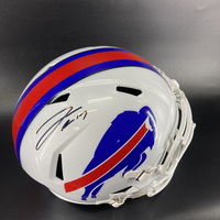 Bills - Josh Allen Signed Replica Speed Helmet