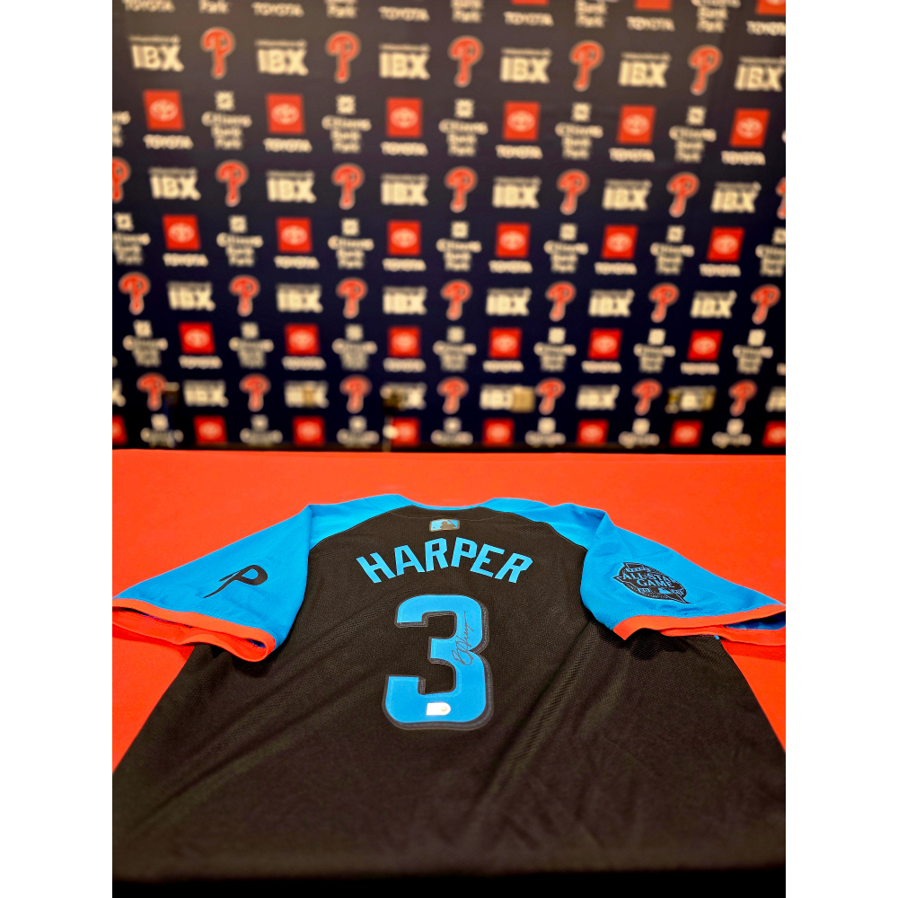 Bryce Harper Autographed 2024 All-Star Jersey | Philadelphia