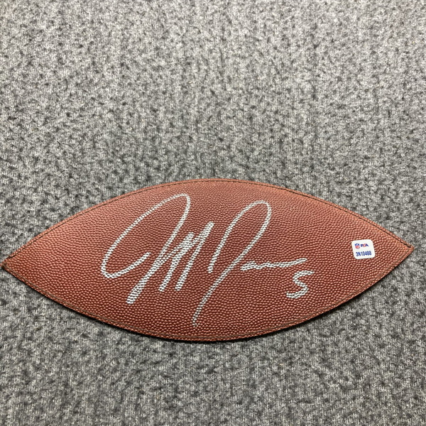 NFL - Browns Jeff Garcia Signed Authentic Panel