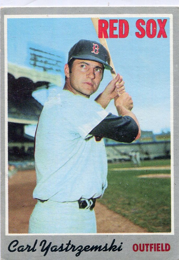 1970 Topps #10 Carl Yastrzemski Hall of Famer
