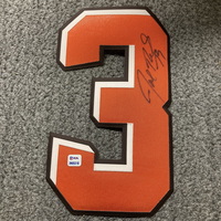 NFL - Browns Joe Thomas Signed Jersey Number