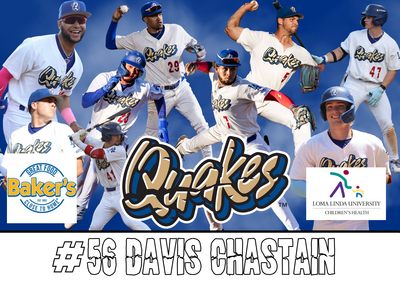 White Home Jersey #56 Davis Chastain - Size 44