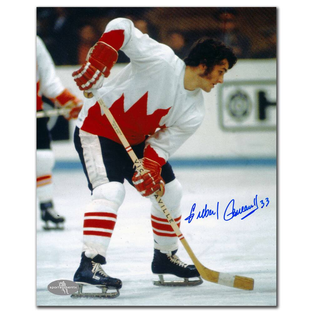 Gilbert Perreault Team Canada 1972 Summit Series Autographed 8x10
