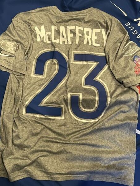 Pro Bowl Games - Niners Christian McCaffrey Practice Worn Shirt - Worn 2...