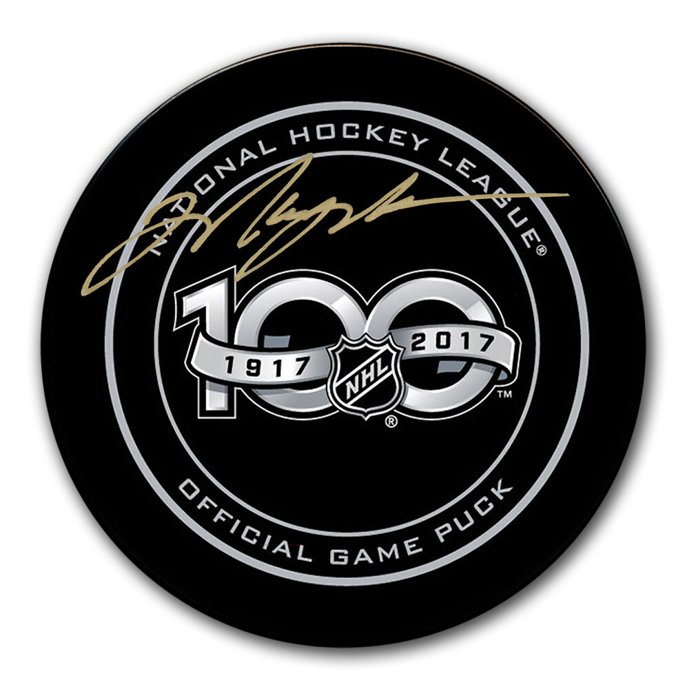 Mark Messier NHL Top 100 Autographed Puck