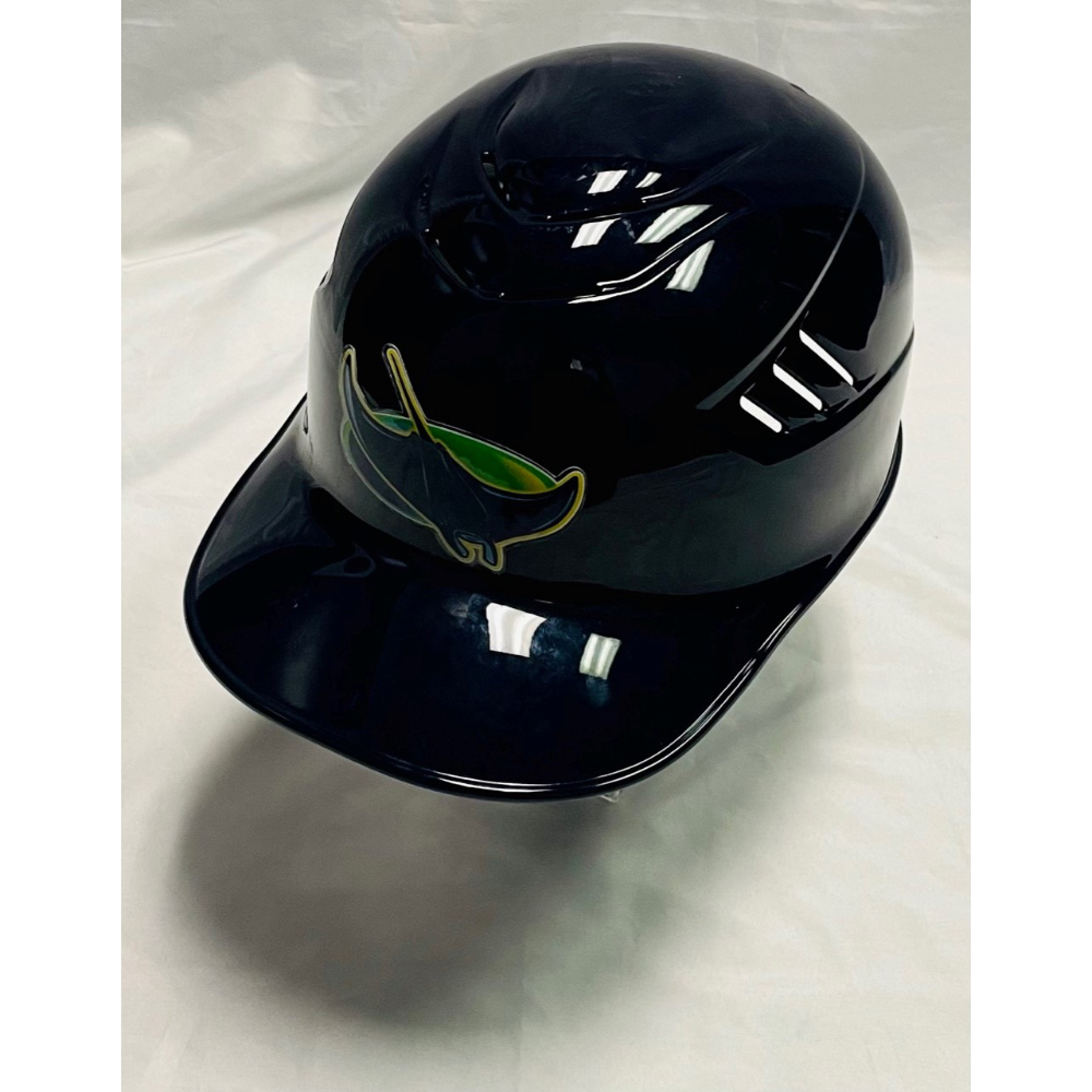 Team Issued Devil Rays Coaches Helmet Rodney Linares 2022 Tampa