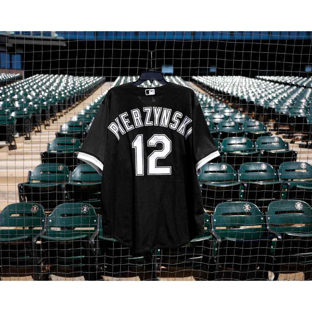 AJ Pierzynski Autographed Jersey - Size L | White Sox Auctions