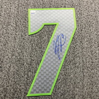 NFL - Seahawks Geno Smith Signed Jersey Number