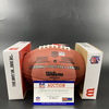 NFL -Vikings Jordan Addison Signed Authentic Football (Light Signature)