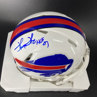HOF - Bills Thurman Thomas Signed Mini Helmet