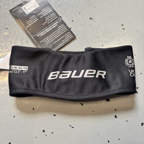 NWT Bauer NLP21 Cut Resistant Neck Guard (Size L-XL)
