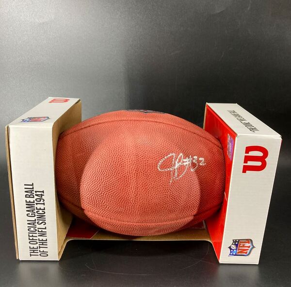 Julian Blackman Signed Authentic Football - Not Authenticated