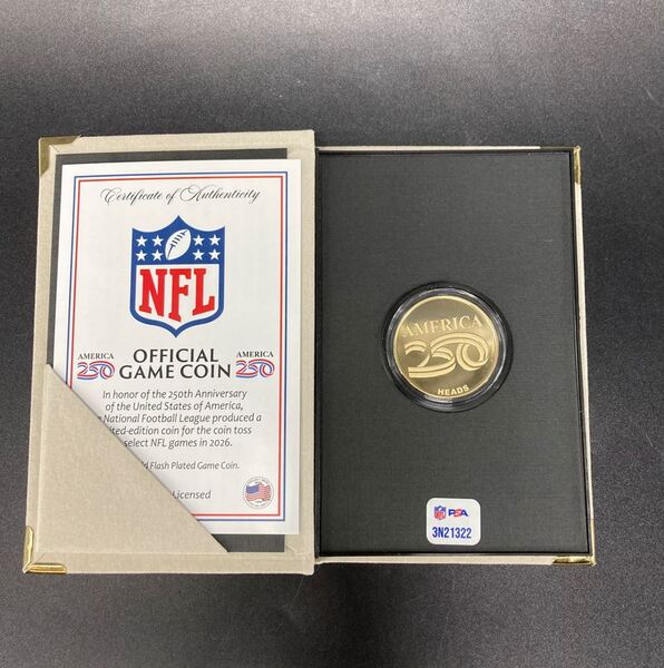 NFL - Game Issued America 250 Coin