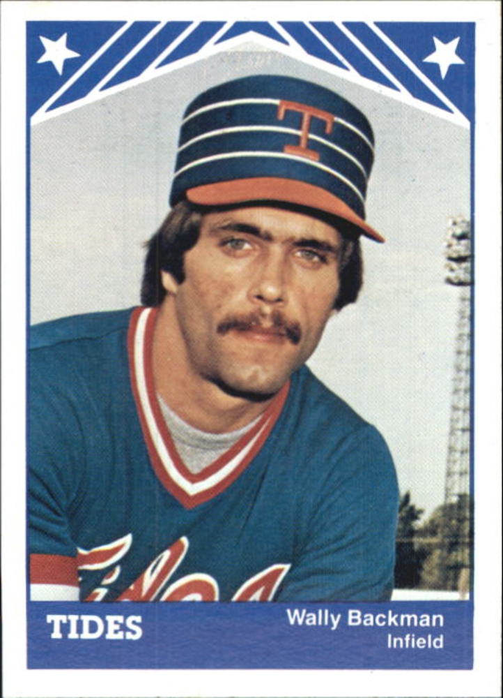 1983 Tidewater Tides TCMA #3 Wally Backman