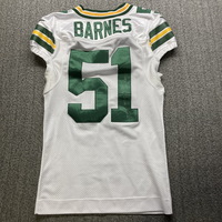 STS - Packers Krys Barnes Signed Game Worn Jersey (11/17/22) Size 44