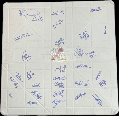 Palm Beach Cardinals 2025 Team SIGNED Game Used Base