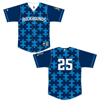 Wei-En LIN #22 Autism Awareness Jersey