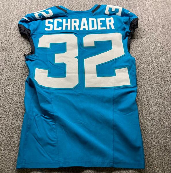 London Games - Jaguars Cody Schrader Game Worn Jersey (10/19/2025) Size ...