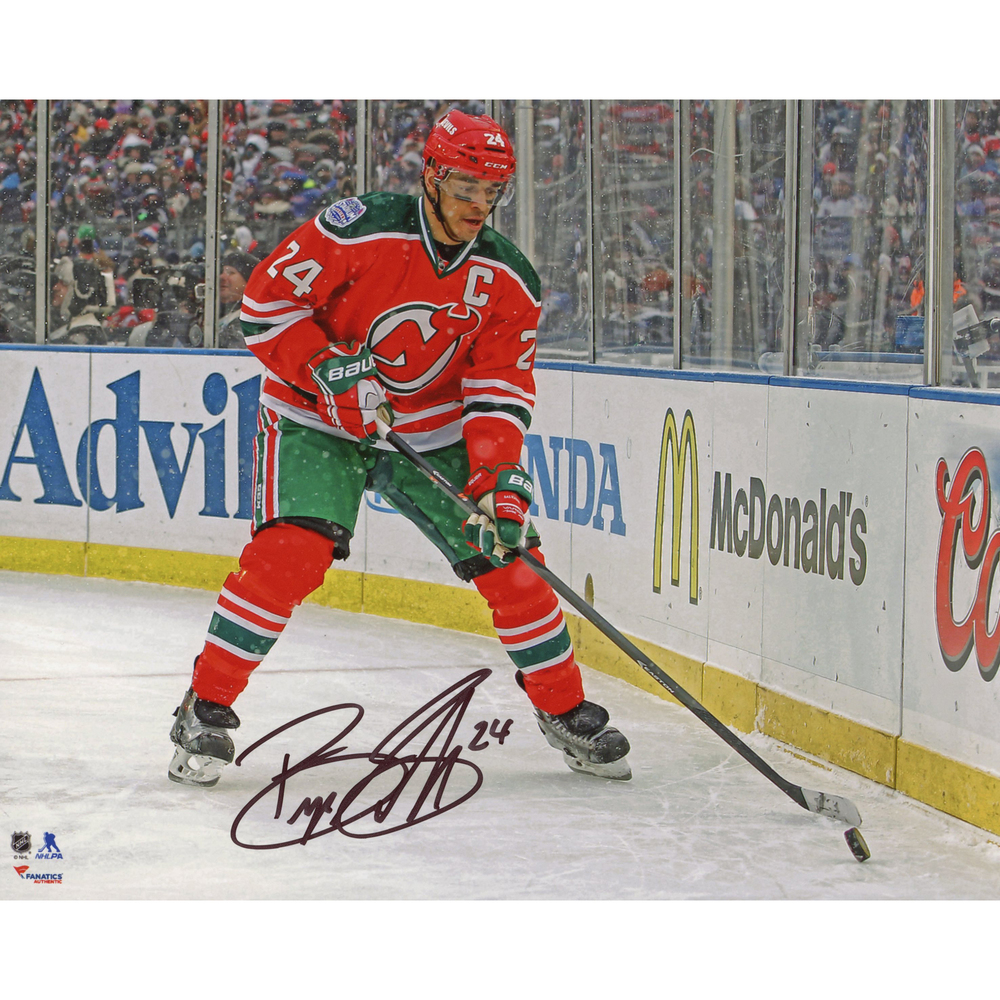 Bryce Salvador New Jersey Devils Autographed Stadium Series 8