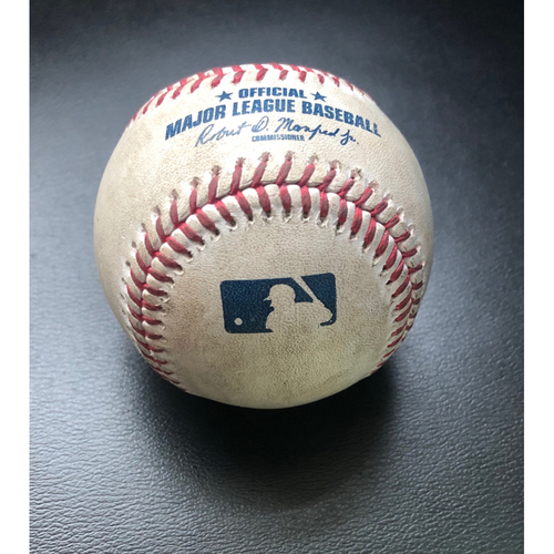 Game Used Baseball: Pitcher: Justin Dunn, Batter: Albert Pujols - Career Home Run #659 (1 HR behind Willie Mays for 5th All time in MLB History. Top 1st (LAA @ SEA -8/4/2020)