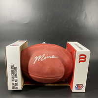 NFL - Broncos Marvin Mims Signed Authentic Football