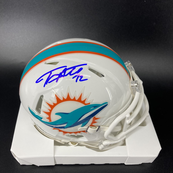 NFL - Dolphins Terron Armstead Signed Mini Helmet
