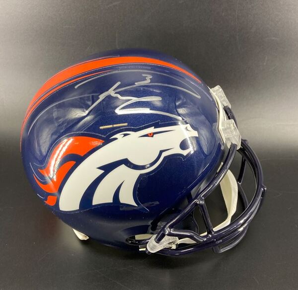 Broncos - Russell Wilson Signed Replica Helmet