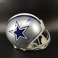 NFL - Cowboys Travis Frederick Signed Proline Helmet