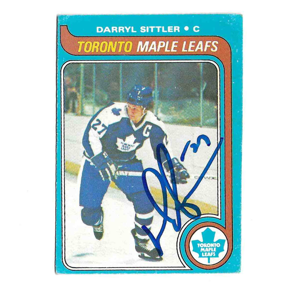 Darryl Sittler Autographed 1979-80 O-Pee-Chee Hockey Card