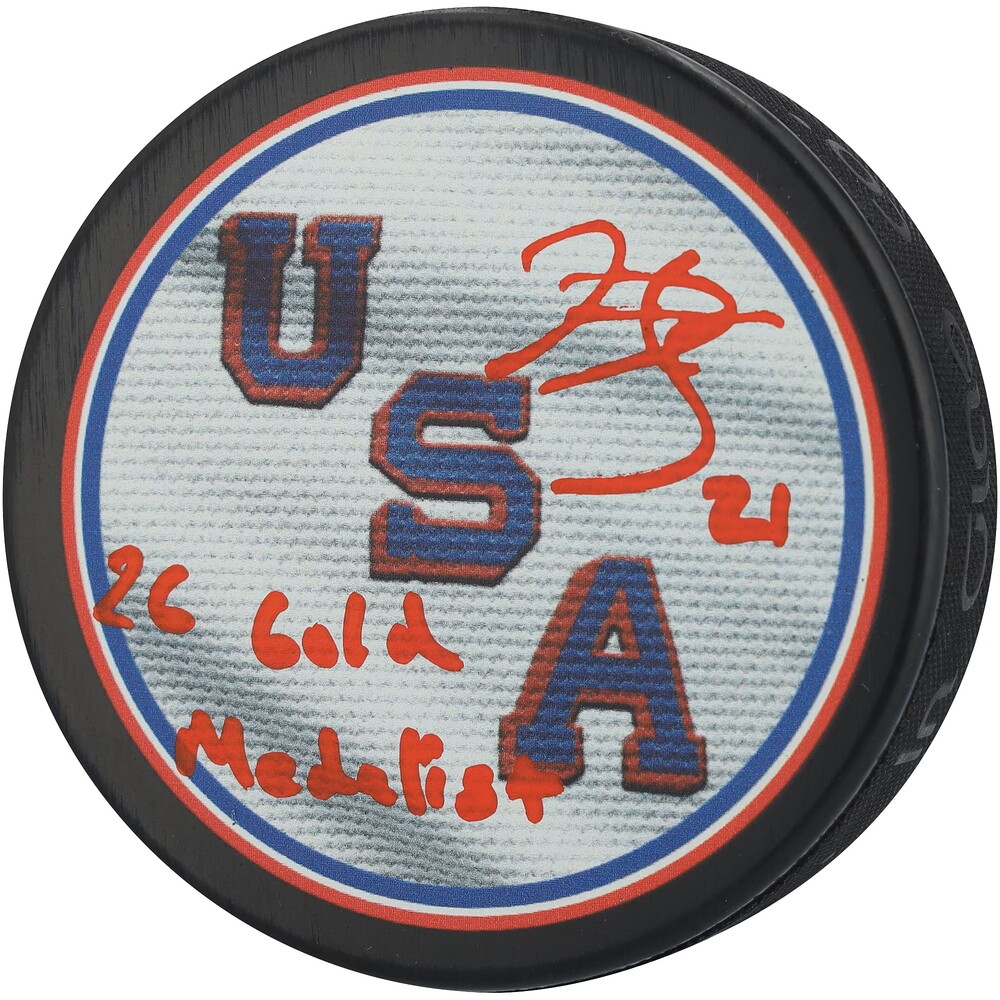 Hilary Knight Team USA Autographed 2026 Olympics Hockey Puck with 