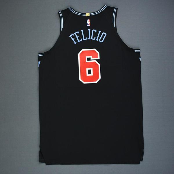 Cristiano Felicio - Chicago Bulls - Game-Worn City Edition Jersey - 2018-19 Season | NBA Auctions