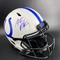 NFL - Colts Anthony Richardson signed Lunar Eclipse Authentic Speed Helmet