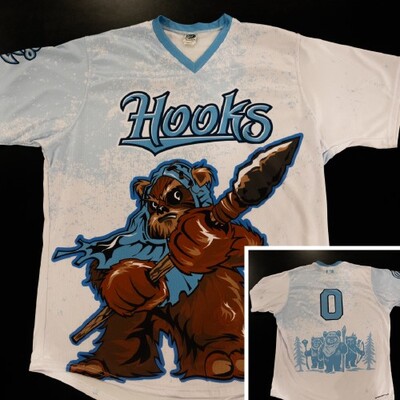 #43 Migel Ullola - Hooks Star Wars Game Used Jersey