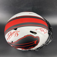 NFL - Bills Multi Signed Multi Signed Authentic Lunar Eclipse Helmet Sig...