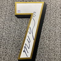 NFL - Ravens Marshall Yanda Signed Jersey Number