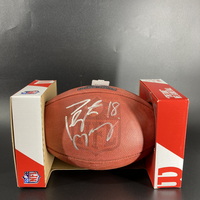 NFL - Broncos Peyton Manning Signed Authentic Football with Pro Bowl Logo