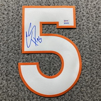 NFL - Broncos Chris Harris Signed Jersey Number