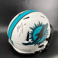 NFL - Dolphins Alec Ingold Signed Authentic Lunar Eclipse Speed Helmet