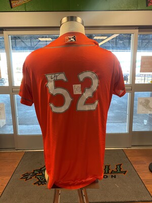 Colin Selby Game Worn Autographed Norfolk Road N Anchor Jersey #52 Size 46