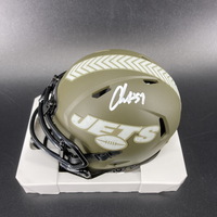 NFL - Jets CJ Mosely Signed STS Mini Helmet
