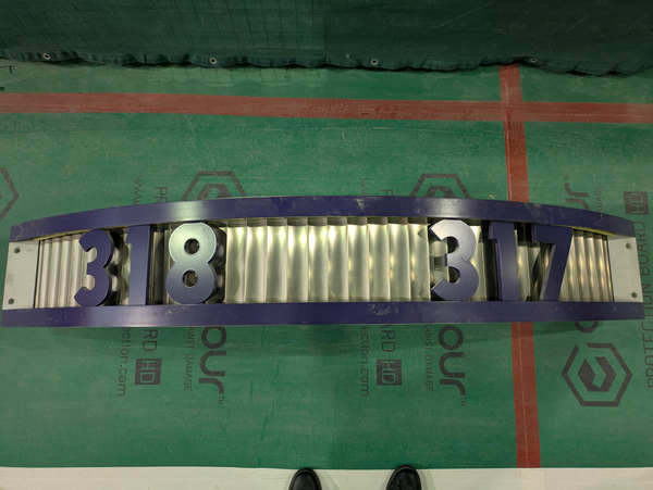 Scotiabank Arena Section Sign (317-318)