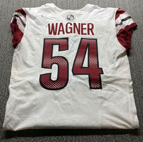 Crucial Catch - Commanders Bobby Wagner Game Worn Jersey 2025 Season Siz...