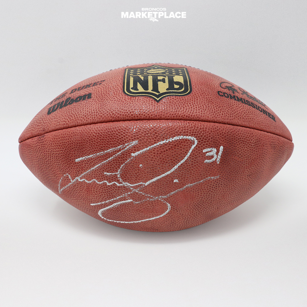 Justin Simmons Authentic Football