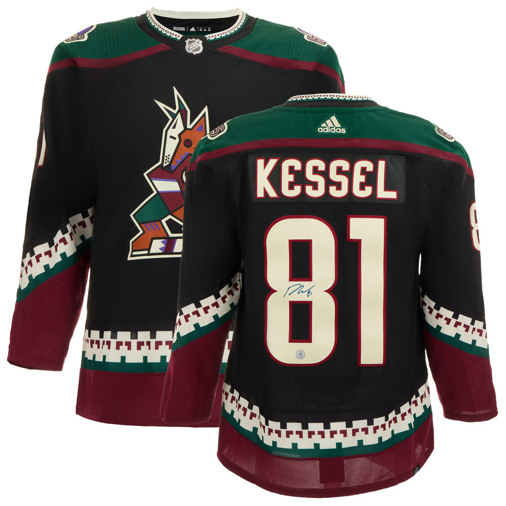 Phil Kessel Signed Arizona Coyotes Black Kachina adidas Jersey