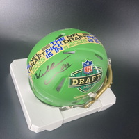 NFL - Patriots Will Campbell Signed NFL Draft Mini Helmet