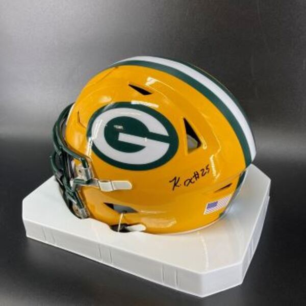 NFL - Packers Keisean Nixon Signed Mid Size Helmet