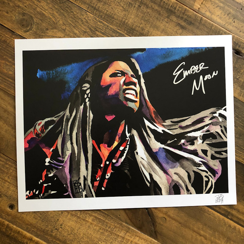 Ember Moon SIGNED 11 x 14 Rob Schamberger Print