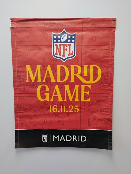 Madrid Games 16.11.25 Banner (35x47)