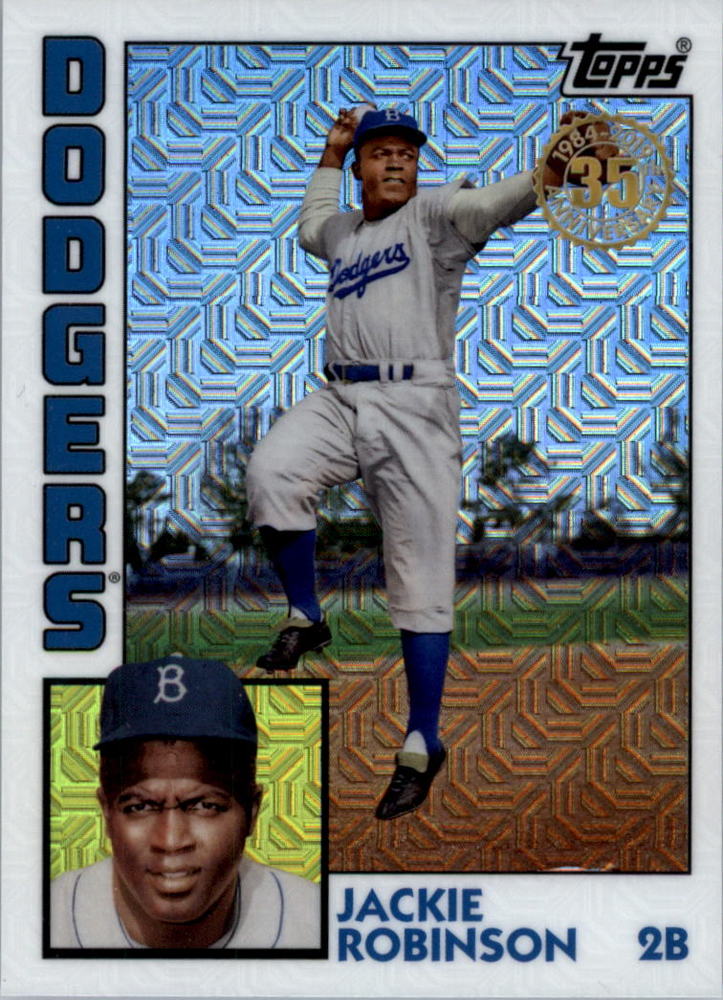 2019 Topps '84 Topps Silver Pack Chrome #T846 Jackie Robinson